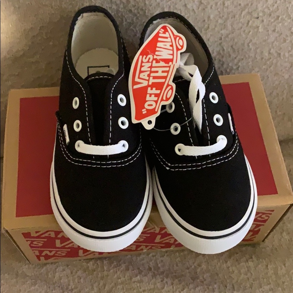 Black & White Van Shoes